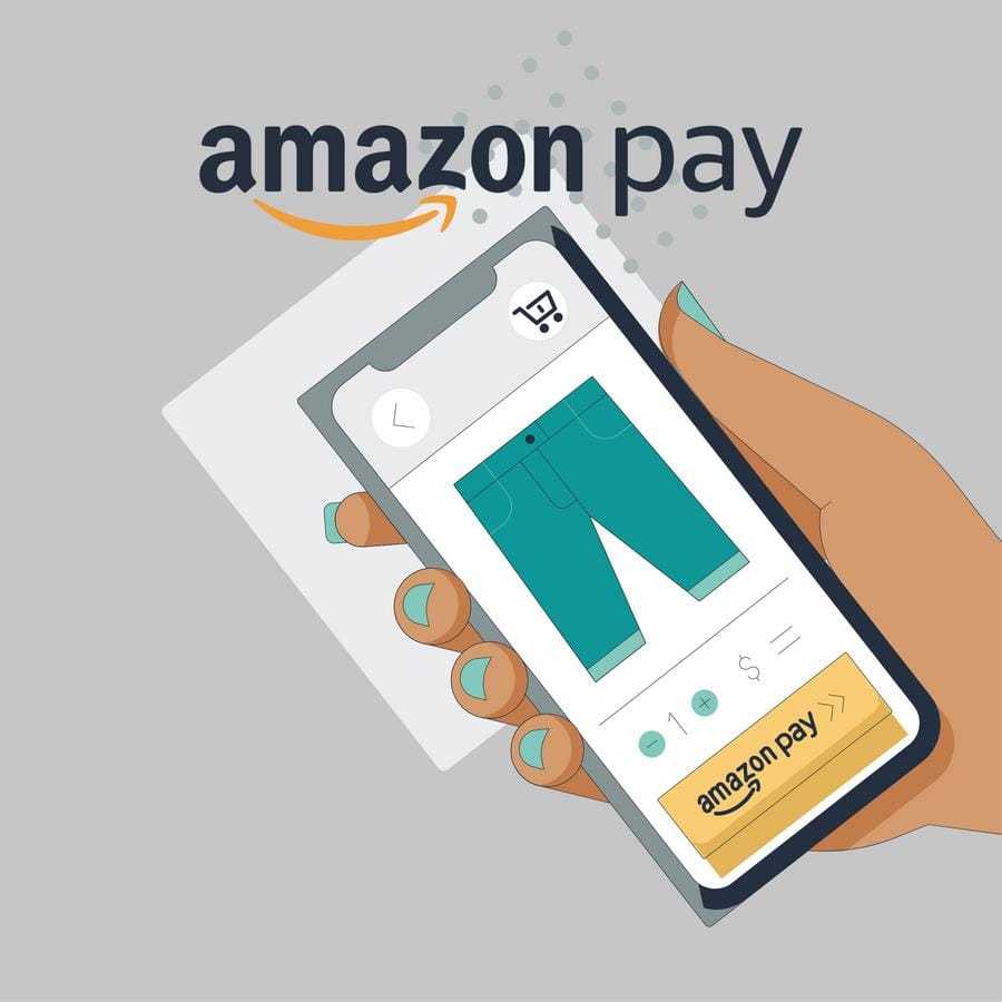 Amazon Pay function on a mobile